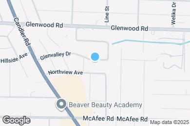 Map image of the property - 2659 Glenvalley Dr