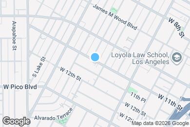 Map image of the property - 1820 W 11th St