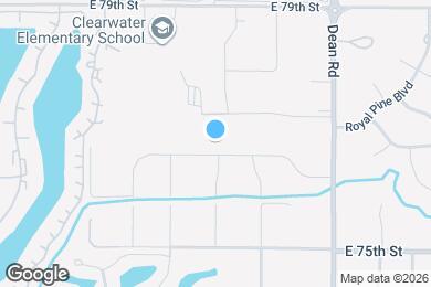 Map image of the property - 3750 E 77th St