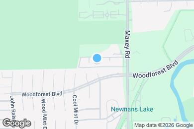 Map image of the property - Pine Creek Apartments