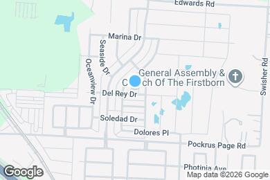 Map image of the property - 5413 Del Rey Dr