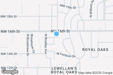 Map image of the property - 1548 Bradley Pl