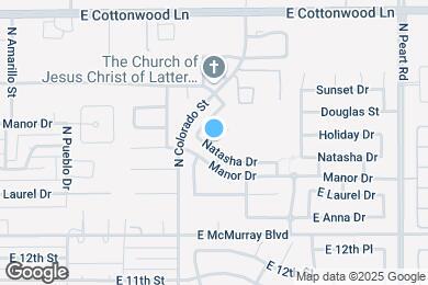 Map image of the property - 1328 Natasha Dr