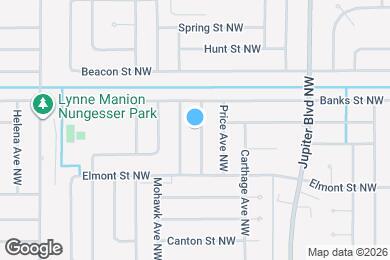 Map image of the property - 1162 Jericho Ave NW