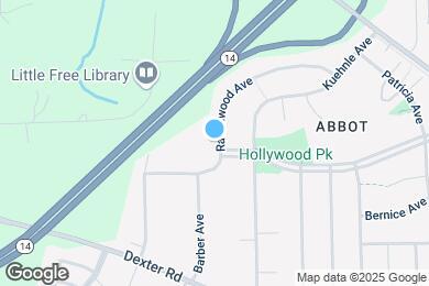 Map image of the property - 1103 Ravenwood Ave