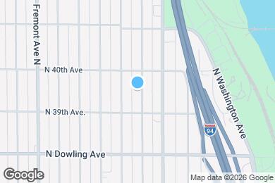 Map image of the property - 3931 Aldrich Ave N