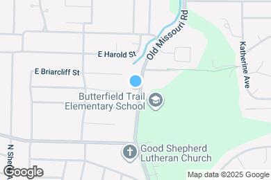 Map image of the property - 3117 N Old Missouri Rd