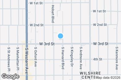 Map image of the property - 259 S Harvard Blvd