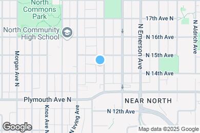 Map image of the property - 1411 Girard Ave N