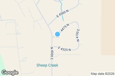 Map image of the property - 4031 E 4475 N