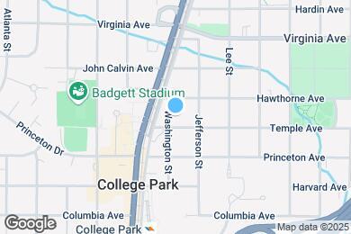 Map image of the property - 1777 Temple Ave