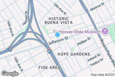 Map image of the property - The Jefferson Apartments