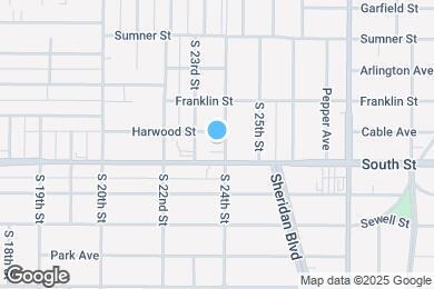 Map image of the property - 2023 S 24th St