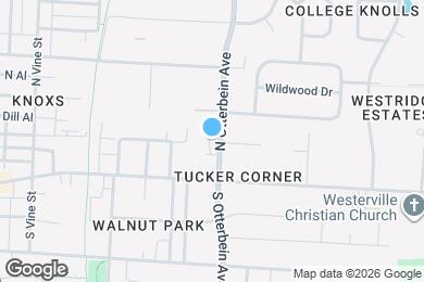 Map image of the property - 45 N Otterbein Ave