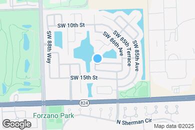 Map image of the property - 8666 SW 14th St