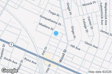 Map image of the property - 517 1/2 Hill Ave