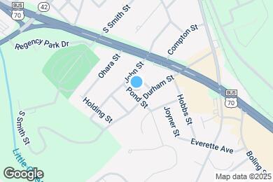 Map image of the property - 706 Pond St