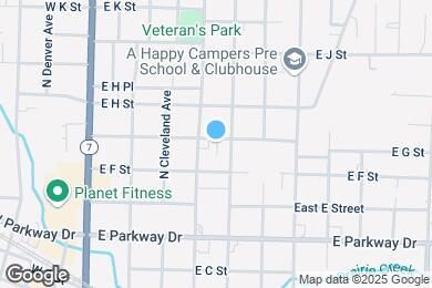 Map image of the property - 414 E G St