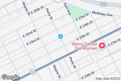 Map image of the property - 2404 Perry St