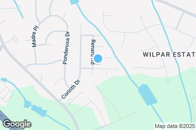 Map image of the property - 1307 Perga Ct
