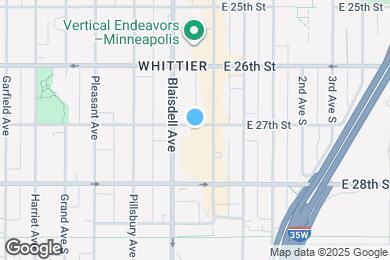 Map image of the property - 17 W 27th St