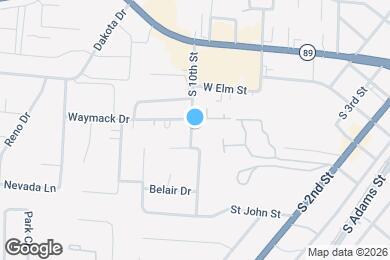 Map image of the property - 303 S 10th St