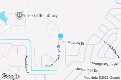 Map image of the property - 579 Charles Pinckney St