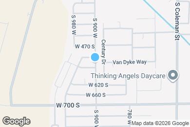 Map image of the property - 530 W 900 S