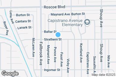 Map image of the property - 22657 Strathern St