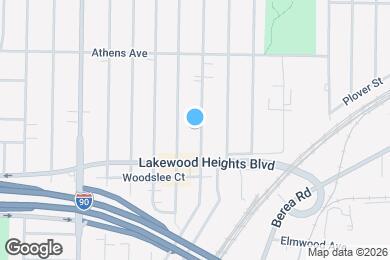 Map image of the property - 2198 Chesterland Ave