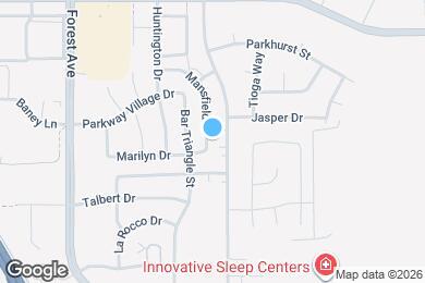 Map image of the property - 2240 Notre Dame Blvd
