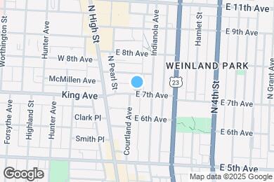 Map image of the property - 70 E 7th Ave