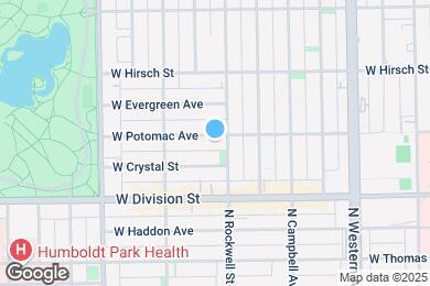 Map image of the property - 2609 W Potomac Ave