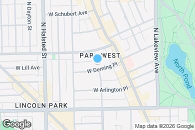 Map image of the property - 556 W Deming Pl