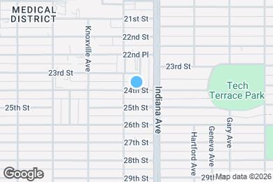 Map image of the property - 3423 24th St