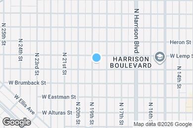 Map image of the property - 1308 N 19th St