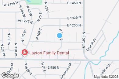 Map image of the property - 1159 N 250 E