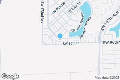 Map image of the property - 17120 SW 95th Terrace
