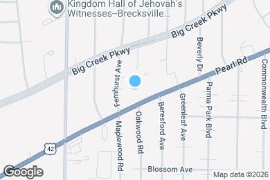 Map image of the property - 6640 Pearl Rd