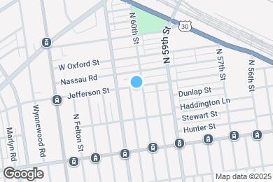 Map image of the property - 6008 Jefferson St