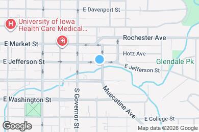 Map image of the property - 941 E Jefferson St