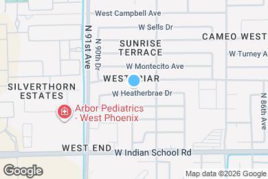 Map image of the property - 8930 W Heatherbrae Dr