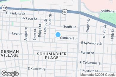 Map image of the property - 463 Elsmere St