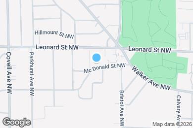 Map image of the property - 1633 McDonald St NW