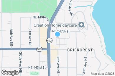 Map image of the property - 3524 NE 147th St