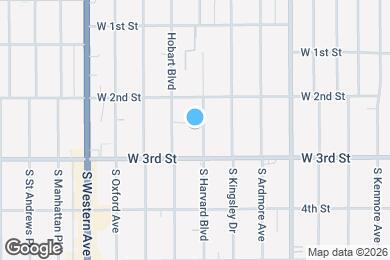 Map image of the property - 239 S Harvard Blvd