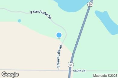 Map image of the property - 20998 S Sand Lake Rd