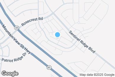 Map image of the property - 14497 S Ronan Ln
