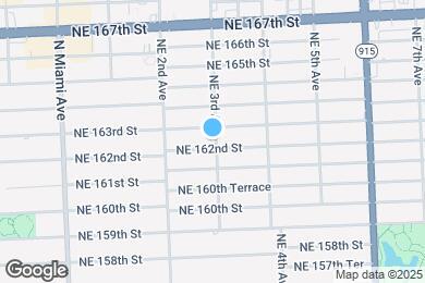 Map image of the property - 16200 NE 3rd Ave