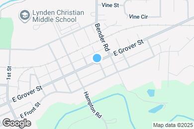 Map image of the property - 614 E Grover St